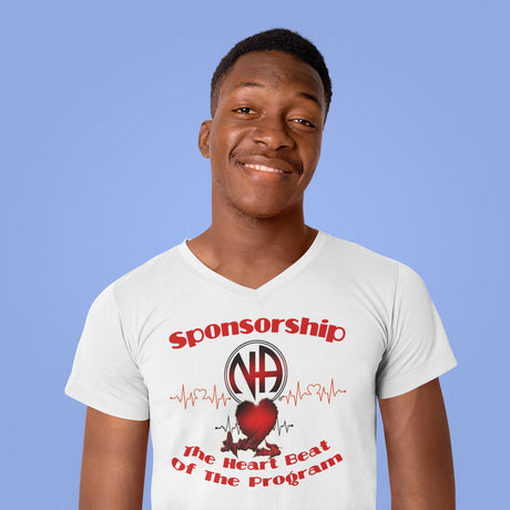 Sponsorship - The Heartbeat dtg V-Neck Tee