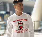 Sponsorship - The Heart Beat Long Sleeve dtg Tee