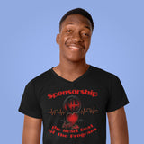 Sponsorship - The Heartbeat dtg V-Neck Tee
