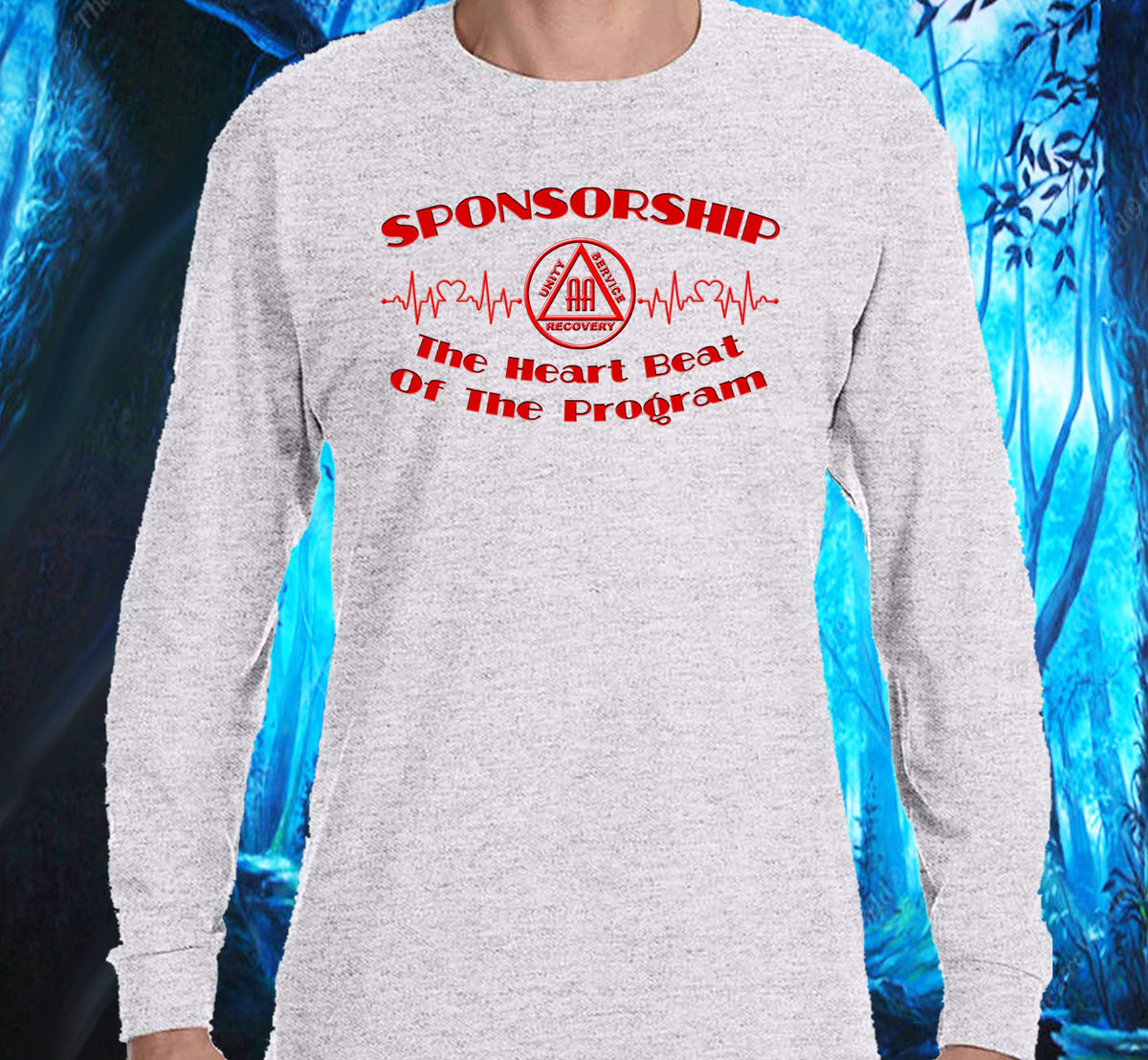 AA Sponsorship The Heartbeat SS/LS Tee