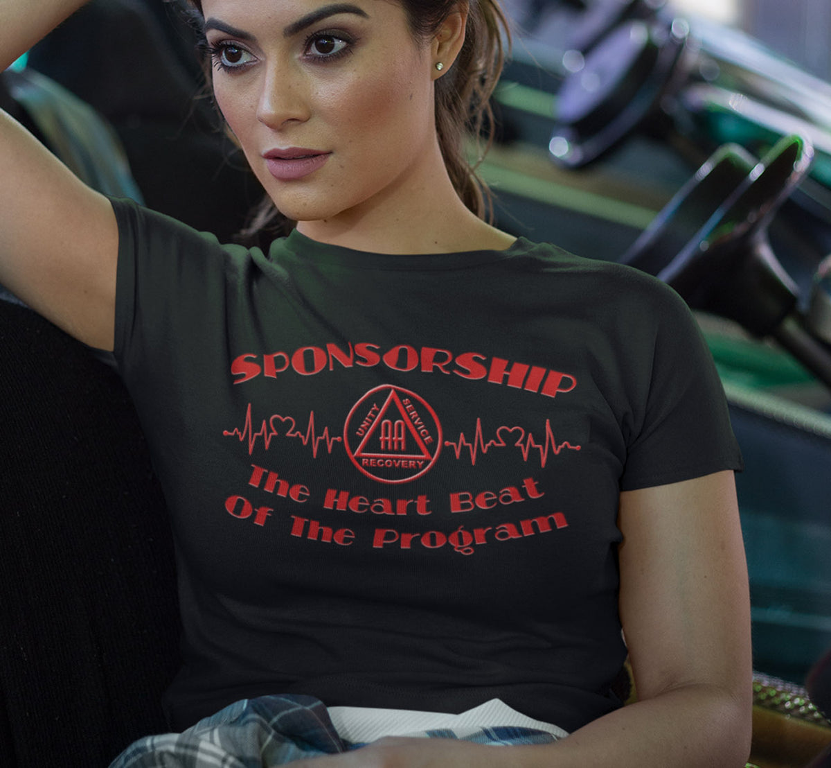 aalt- AA Sponsorship The Heartbeat Women's Tee