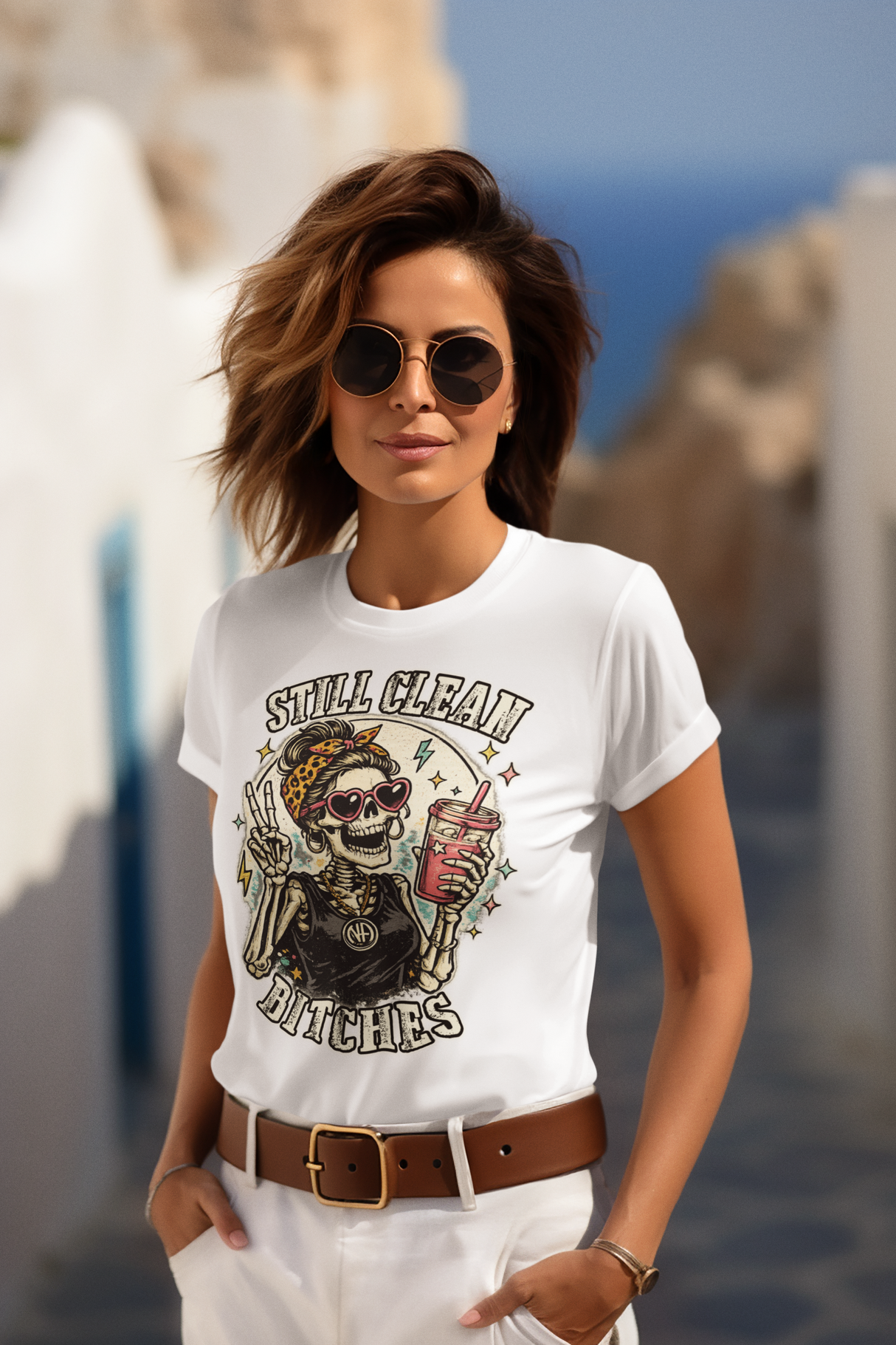 ldTs- Still Clean Bitches Women's Tee