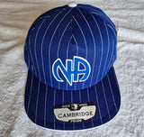 Ball Cap Blue Striped NA Symbol Snapback