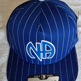 Ball Cap Blue Striped NA Symbol Snapback