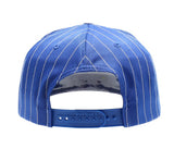 Ball Cap Blue Striped NA Symbol Snapback
