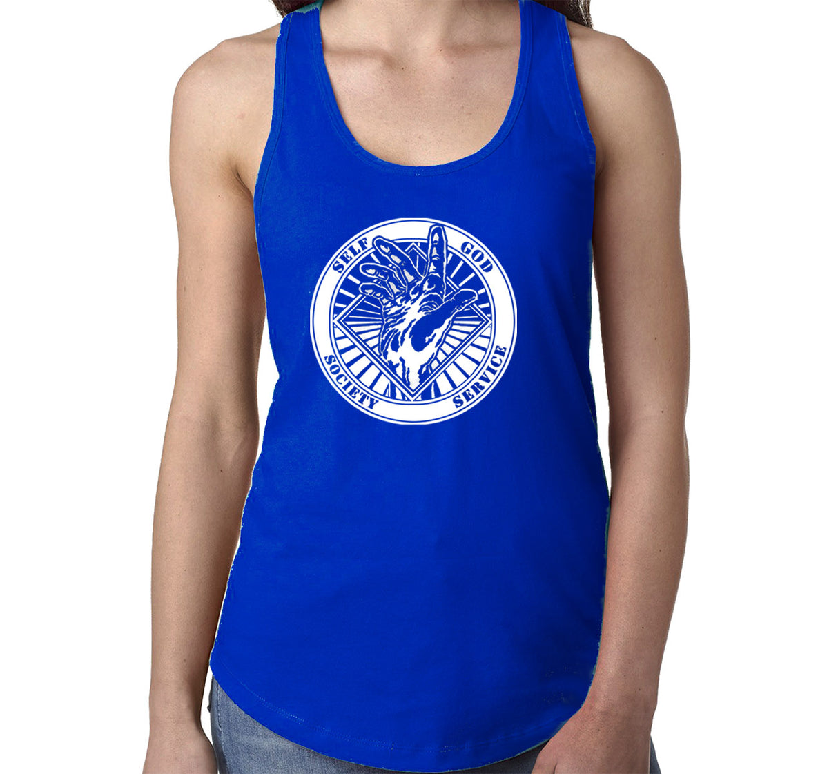 ltt- Strong Hand Ladies Tank Tops