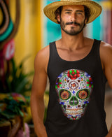 Sugar Skull V 2.0 NA dtg Tank Top