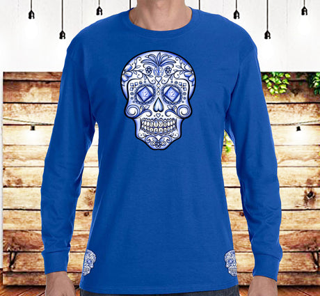 Sugar Skull Blue Life SS/LS Tee