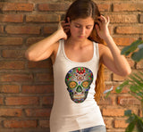 AA Sugar Skull AA Racerback Tank