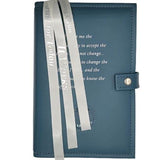 Cover-NA Triple Book Cover with Serenity Prayer and Coin Holder