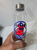 Teddy In Symbol Water Bottle
