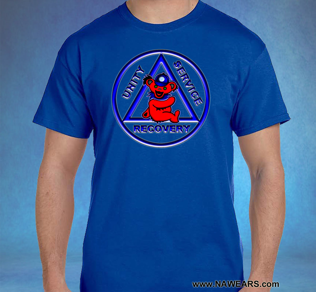 AA Teddy On AA Symbol SS/LS Tee