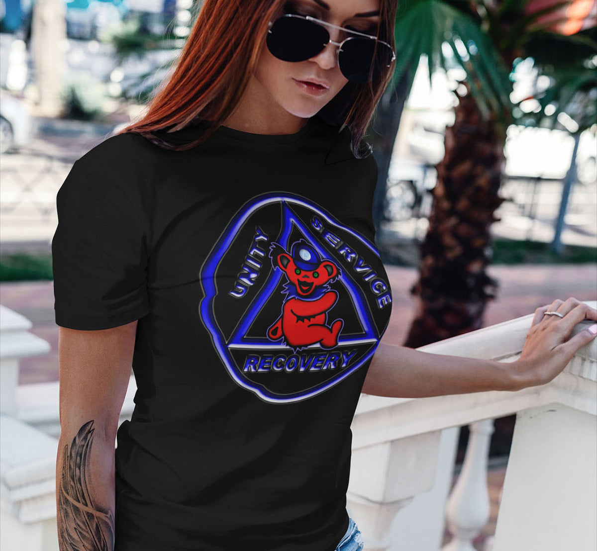 aalt- AA Teddy On Symbol  Women's Tee