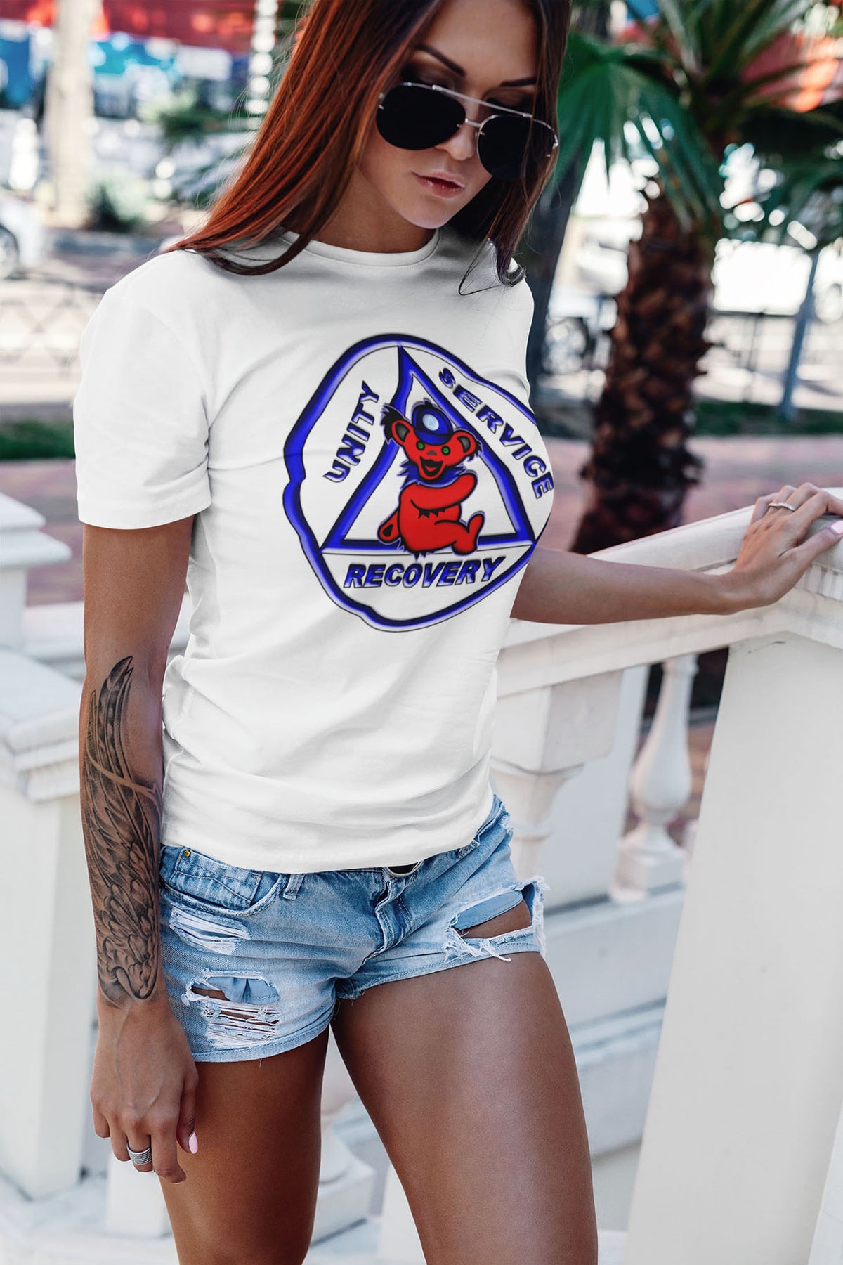 aalt- AA Teddy On Symbol  Women's Tee