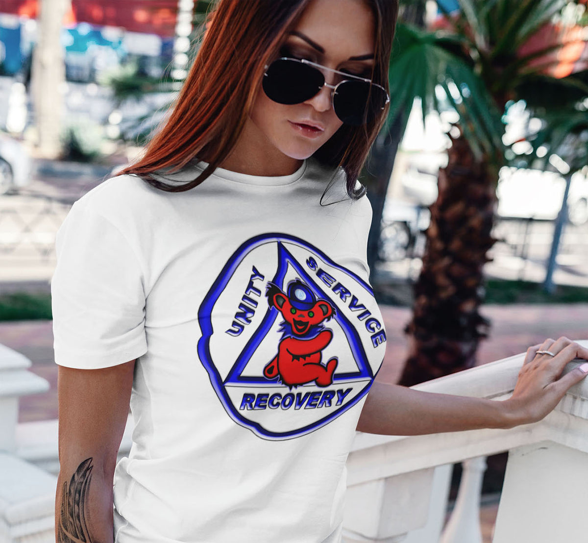 aalt- AA Teddy On Symbol  Women's Tee