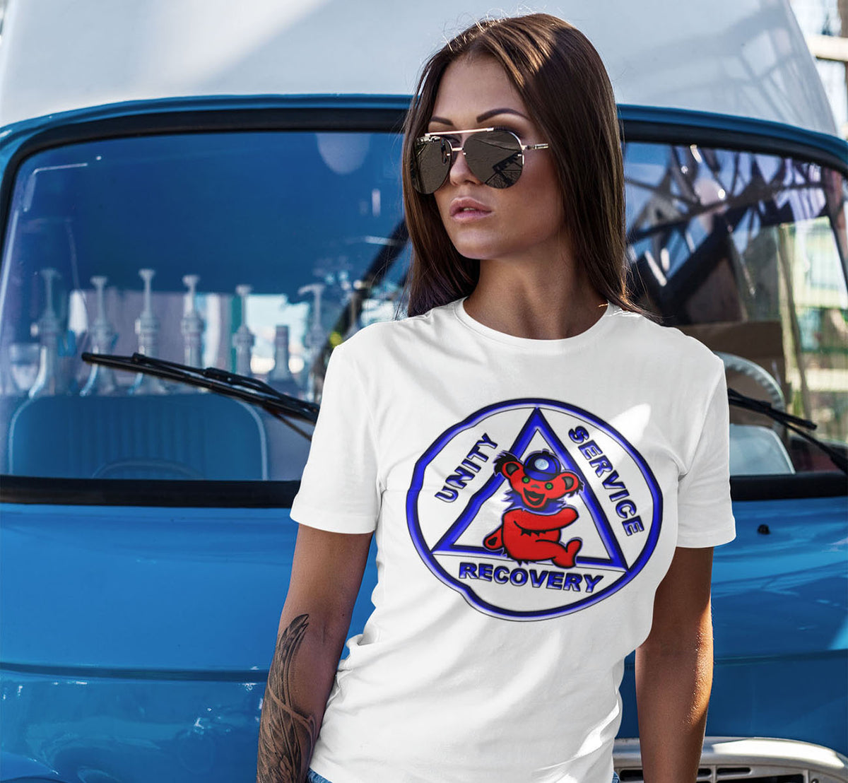aalt- AA Teddy On Symbol  Women's Tee