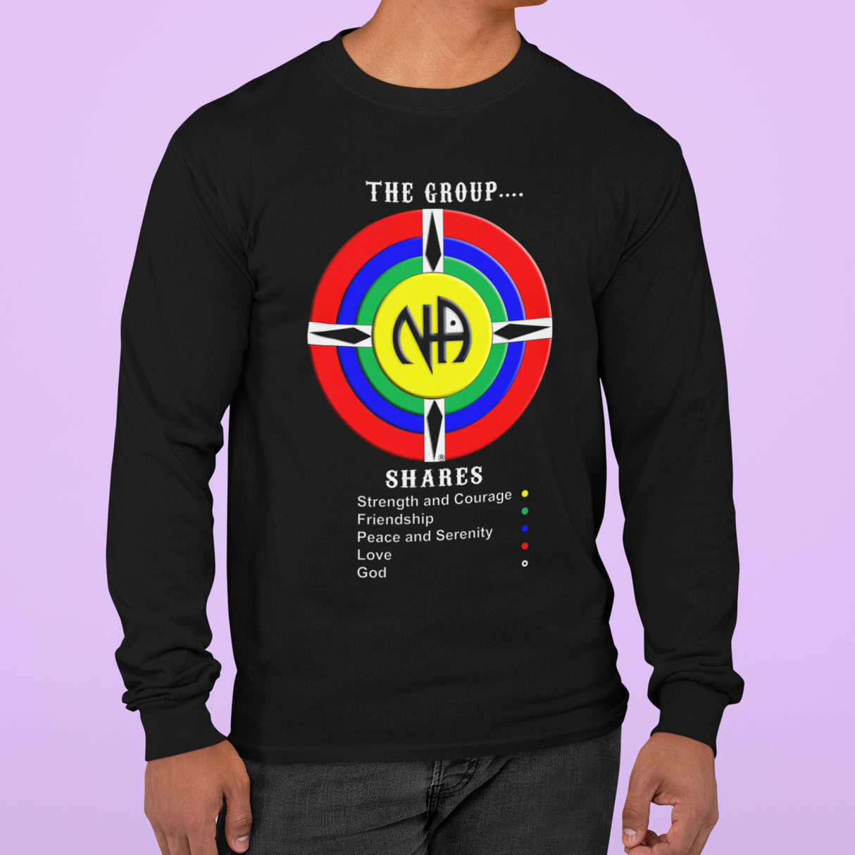 The Group Shares Long Sleeve dtg Tee