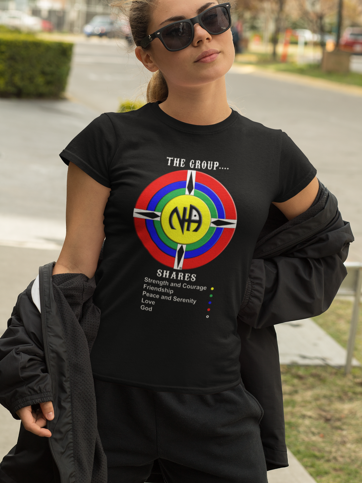 ldTs- The Group Shares Women's Tee