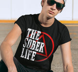 AA- The Sober Life -  dtg Tee