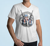 Shoot Guns Not Dope dtg V-Neck Tee