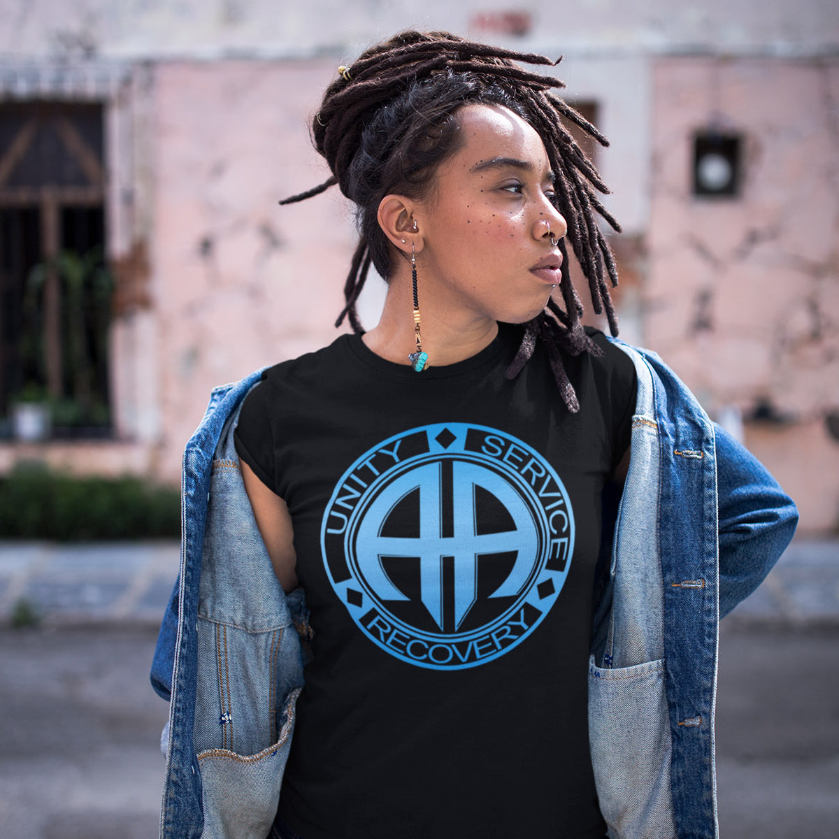 NAWEARS, Alcoholics Anonymous Unity Service Recovery Ladies Ladies Tee ...