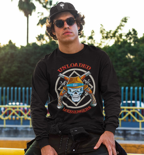 Unloaded Messenger Long Sleeve dtg Tee