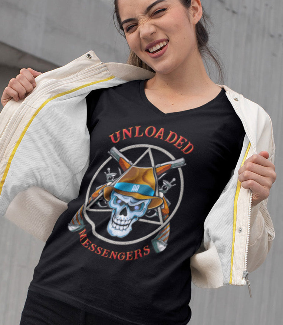 Unloaded Messenger AA V-Neck Tee