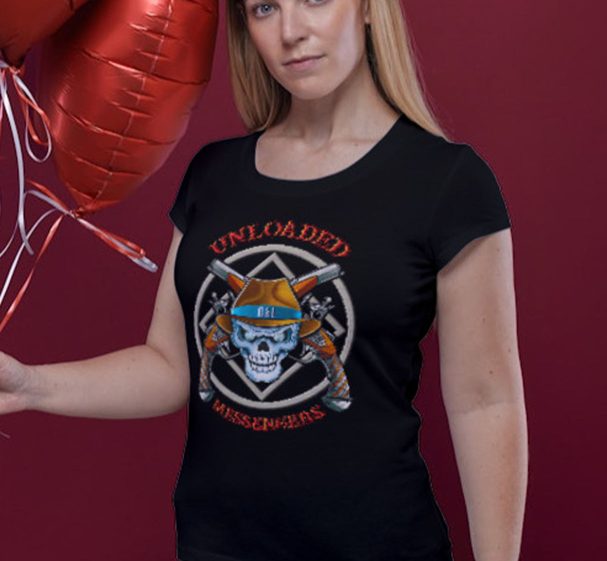 ldTs- Unloaded Messenger  Women's Tee