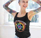 We Do Recover Rainbow NA Racerback Tank