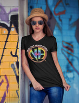 We Do Recover Rainbow V-neck Tee