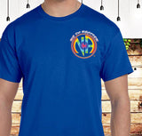 3" NA We Recover Rainbow Tee