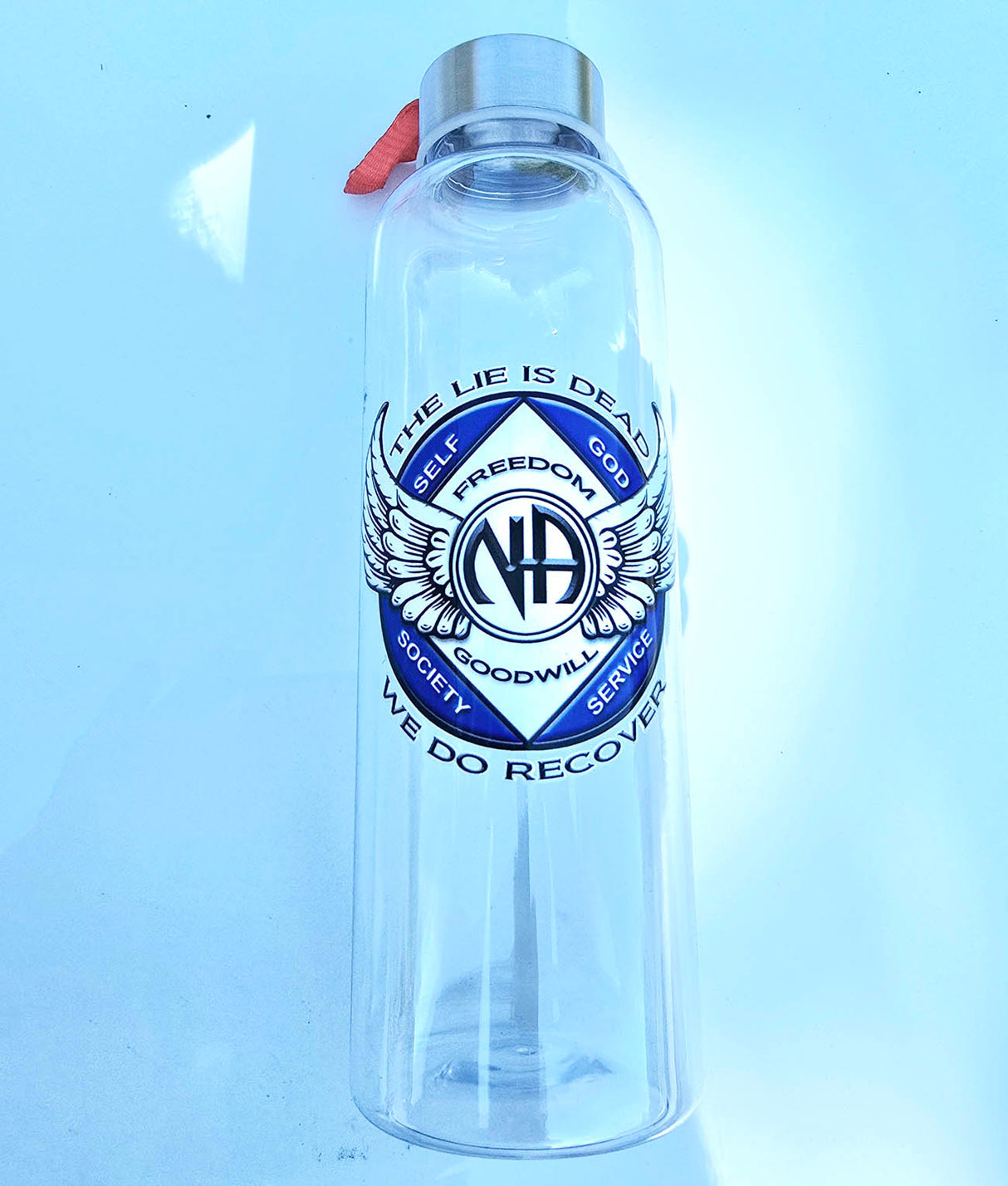 Winged NA Symbol Water Bottle