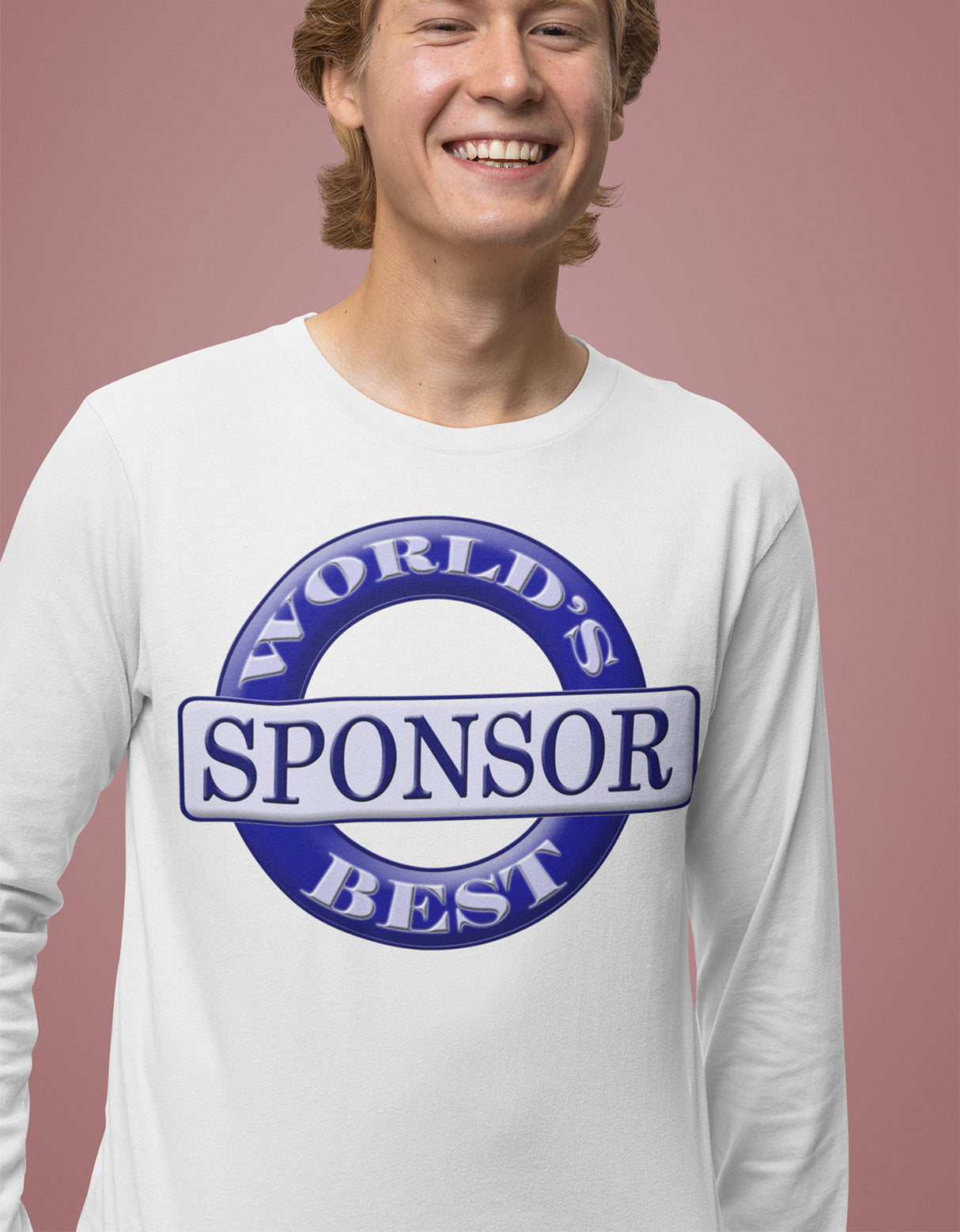 World's Best Sponsor Long Sleeve dtg Tee