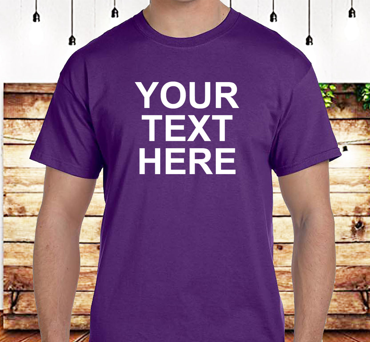 Your Text Here Custom Tee