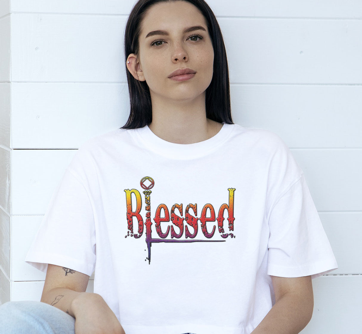 ldTs- Blessed Women's Tee