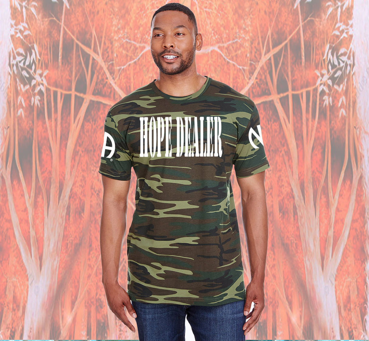 Hope Dealer Camo Style Tee