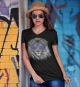 Cool NA Lion dtg V-Neck Tee