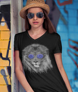 Cool NA Lion dtg V-Neck Tee