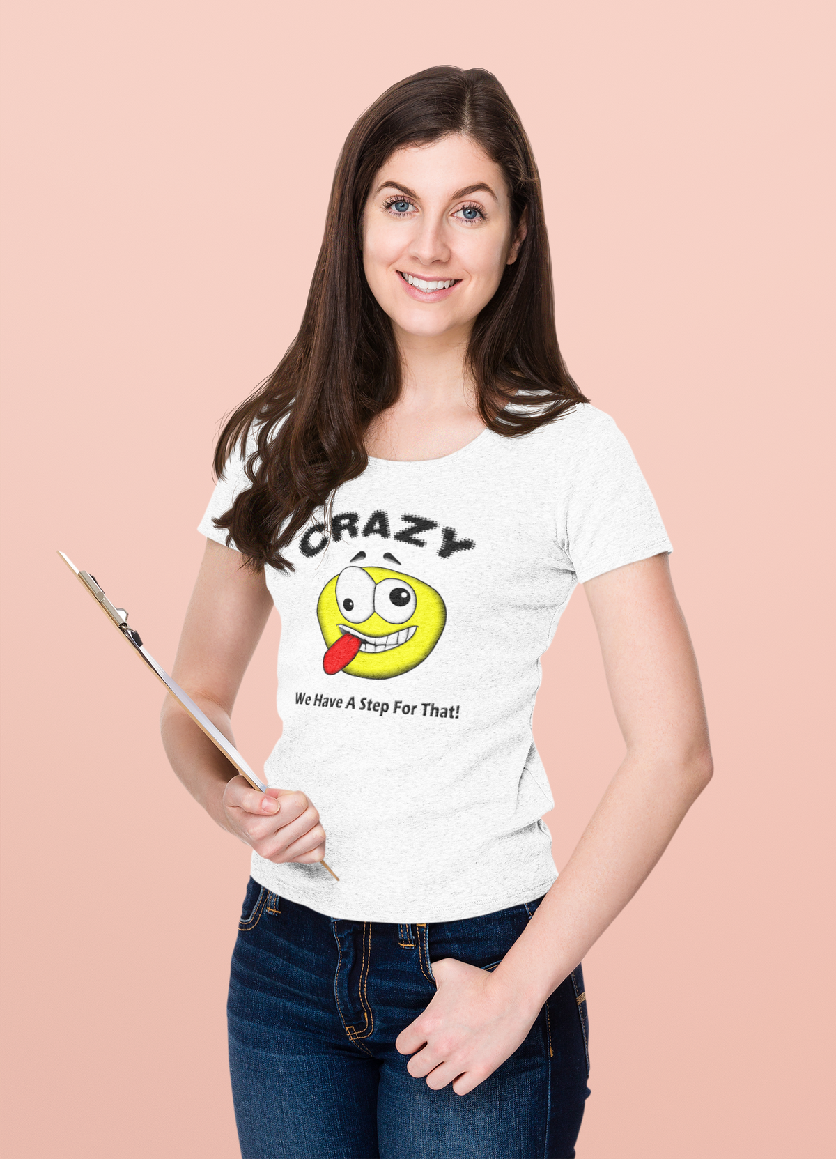 ldTs- Crazy Emoji  Women's Tee