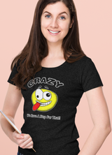 ldTs- Crazy Emoji  Women's Tee