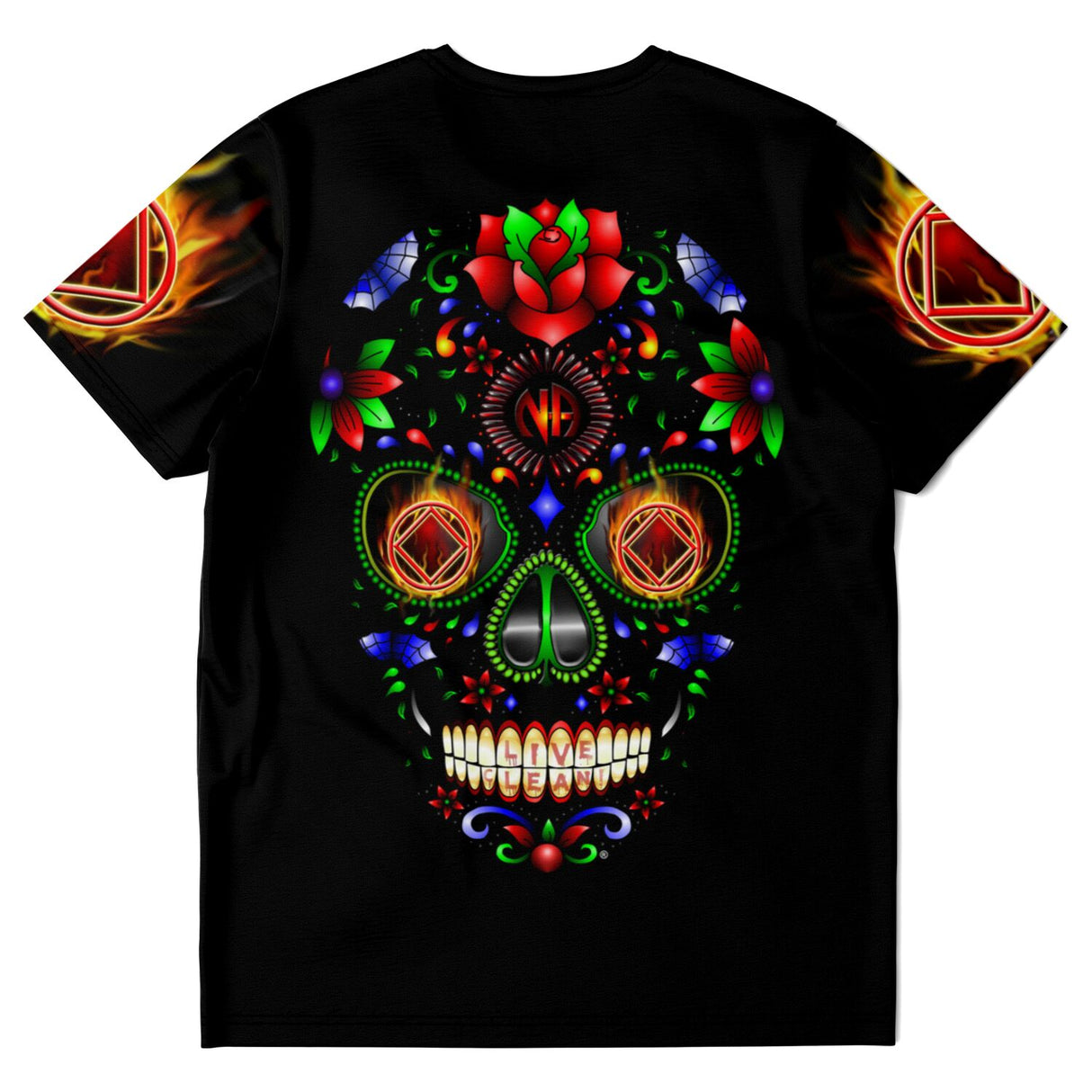 Sugar Skull 2 AOP T-shirts