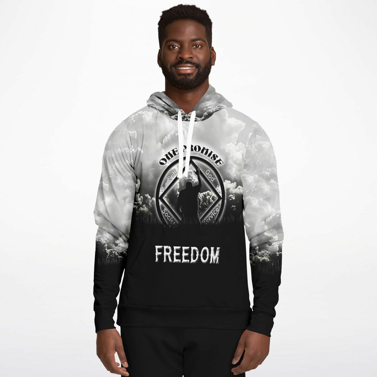 Blessed With Freedom AOP Hoodie