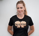 ldTs- Drug Free Fist Women's Tee