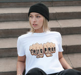 ldTs- Drug Free Fist Women's Tee
