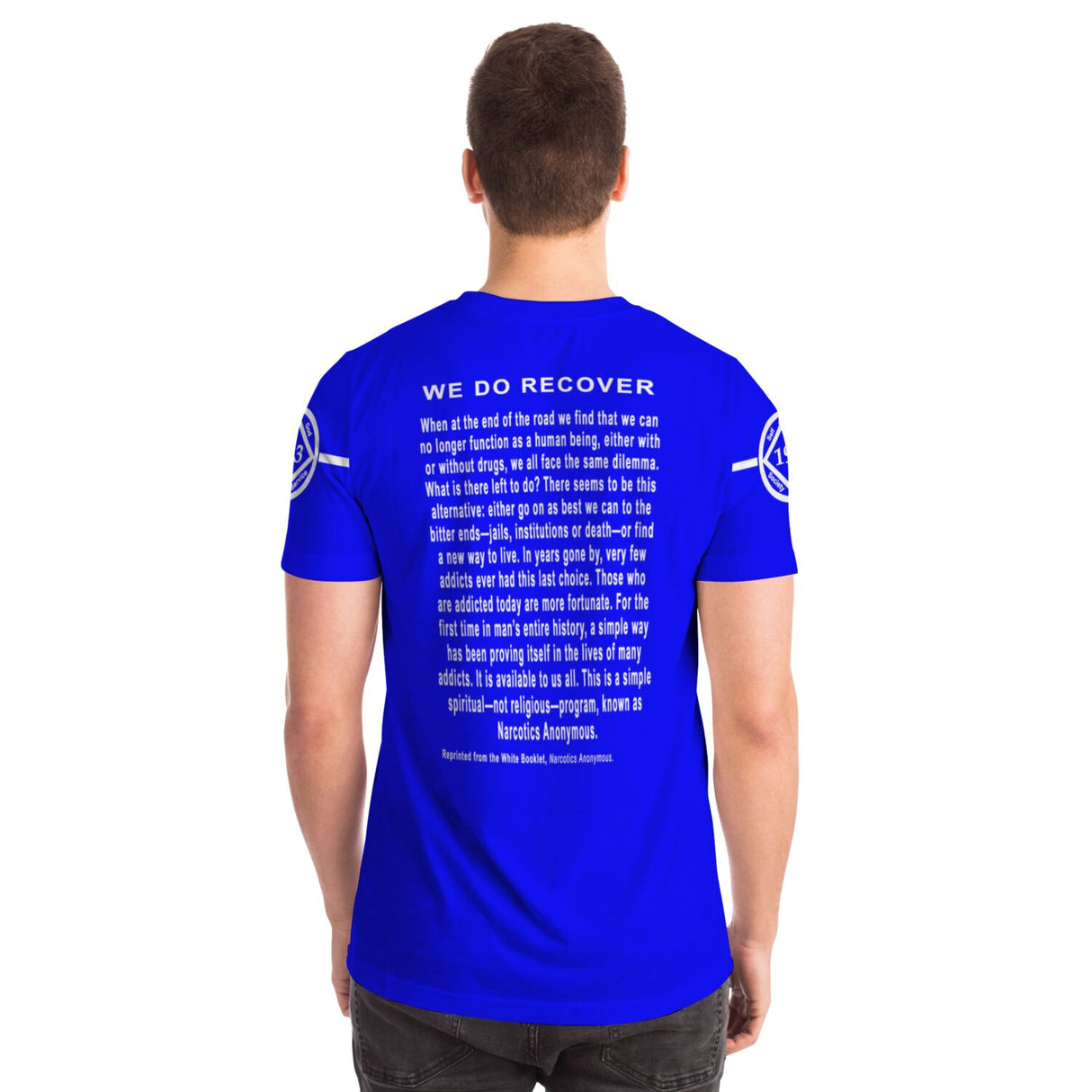 Un-Basic Text Un-Basic AOP T-shirts