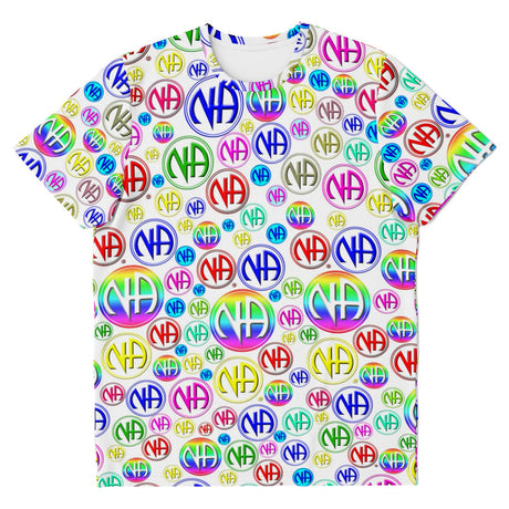 Bubbly NA Symbols AOP T-shirts