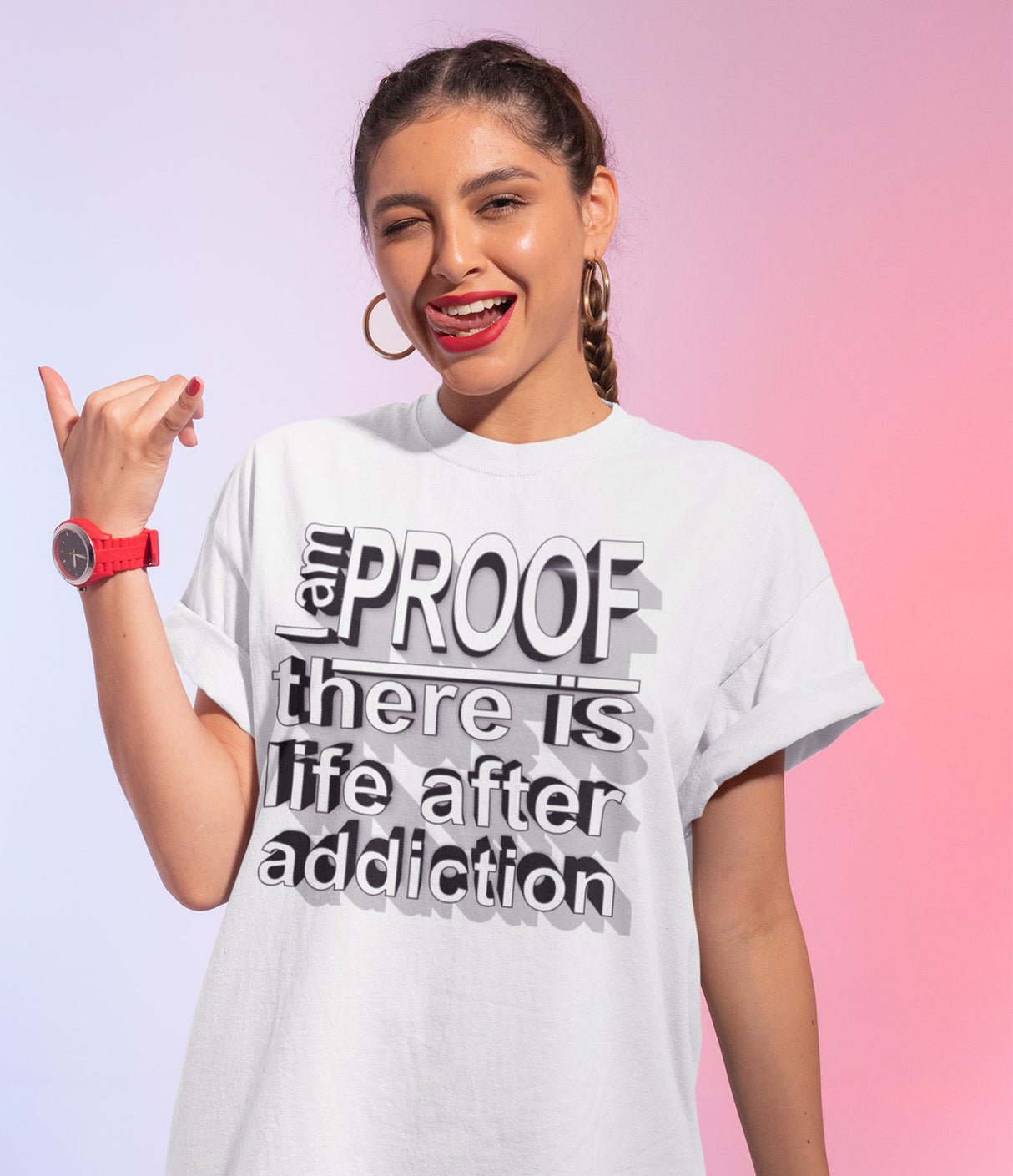 I Am Living Proof dtg Tee