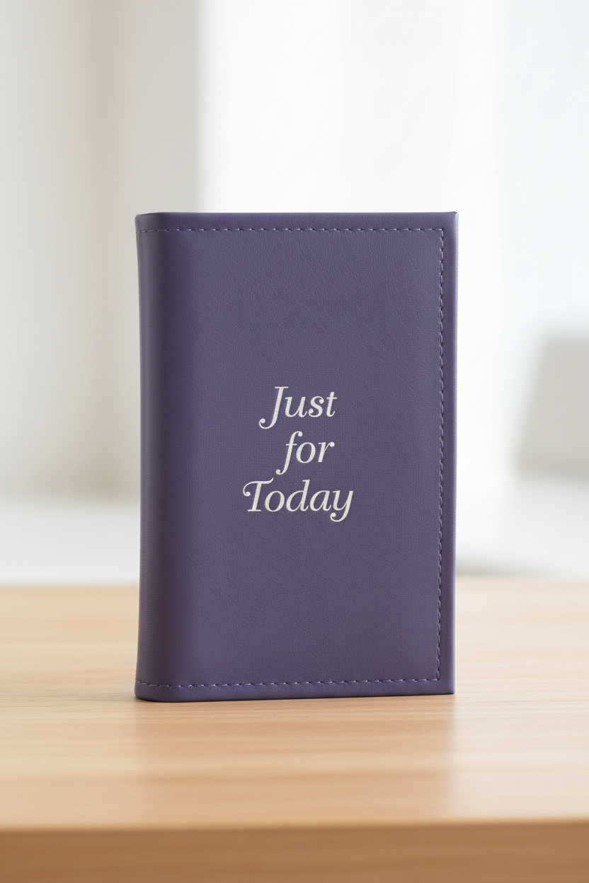 Cover-NA Regular Paperback with Just For Today