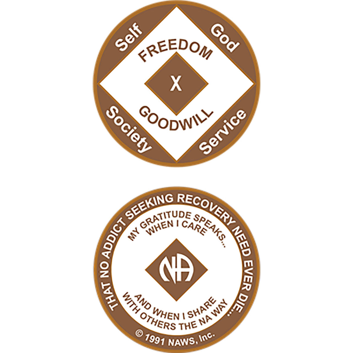 NA Laser-etched Medallions - Limited Stock