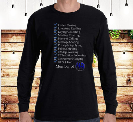 Member Of NA Check List SS/LS Tee